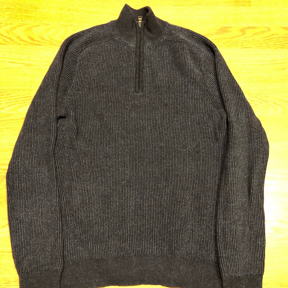 Express Zip up Sweater (Blue)